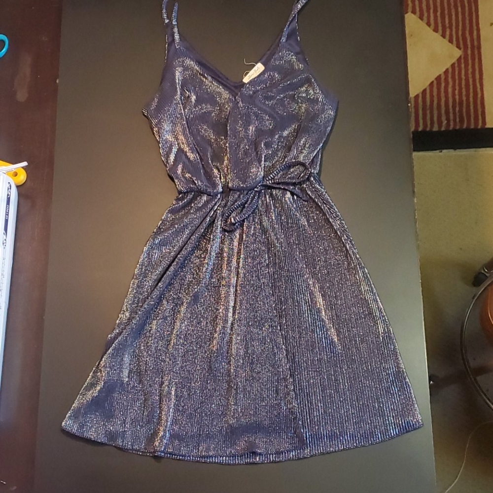 Sparkly Blue Dress